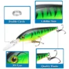 59cddea1d1404eb5d877f4959ad6924d.webp Long Tongue 11cm95g Fishing Lures Hard Baits 3D Eyes Minnow Lure with Treble Hook Swimbait Fishing Bait Sinking Lure for Bass Trout Walleye Redfish Saltwater Freshwater