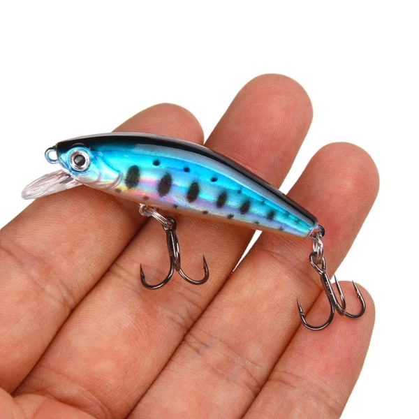 87739c74885d26edf629b7c75fe31777.webp Laser Minnow 67g55cm 1pc Random Color Sinking Water Long Throw Lure Hard Bait Minnow Fishing Lure