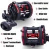 cn-11134207-7r98o-lm5py3c4h0yq30.webp DTR30 Line Fishing Drum Fishing Reels Fishing drum Leftright Max Drag 25kg Fishing