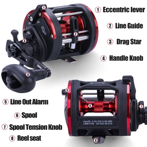 cn-11134207-7r98o-lm5py3c4h0yq30.webp DTR30 Line Fishing Drum Fishing Reels Fishing drum Leftright Max Drag 25kg Fishing