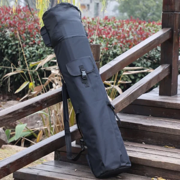 Fishing Rod Case Organizer Large Capacity Foldable Canvas Fishing Bag