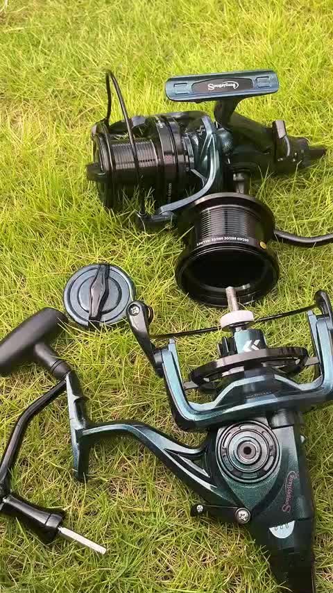 900012000 Spinning Fishing Rod Pond Max Drag Power 20kg For Carp Fishing