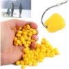 sg-11134201-7qvej-lk39jxe246dy12.webp Hot Selling 100 Pieces 50Pcs Soft Baits Corn with Corn Smell Carp Fishing Lures Floating baits