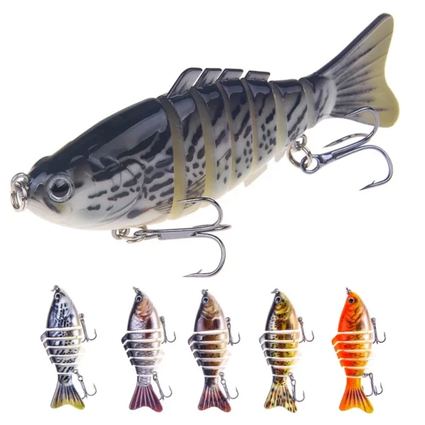 sg-11134201-7qvfh-lk5ay9yeu0hqdf.webp 16g10cm Multi Jointed Lifelike Swimbait Fishing Lures 7 Segments Slow Sinking Bionic Lures With 3D realistic eyes