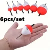 6pc slot 1g30g EVA Foam Fishing Floats  Perfect for Rod Fishing Tackle