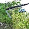 Aluminum Alloy Automatic Fishing Rod Stand Ideal For Fishing Enthusiasts And Outdoorsmen