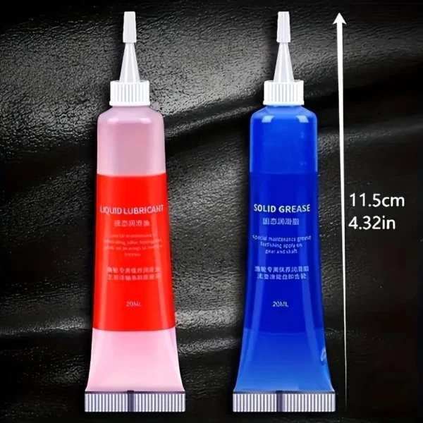 sg-11134201-7rd5a-m6toztb2tq8cb9.webp Fishing Reel Maintenance Kit 20ml Solid Grease 20ml Liquid Lubricant Oil Pancing Fishing Reel Protect