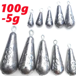 sg-11134201-7rfhn-m44pocqieg5z24.webp 100g5g Fishing Weights Sinkers 1pc Lead Pendants Weights Lead for Accurate Casting and Versatile Angling Essential Fishing Accessories