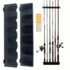 sg-11134201-7rfi7-m3osoxet2g5z5f.webp EasyInstall Fishing Rod Rack 6 slots Fishing Rod Holder Wall Mounted Fishing Pole Storage Holder Rack Fishing Tackle
